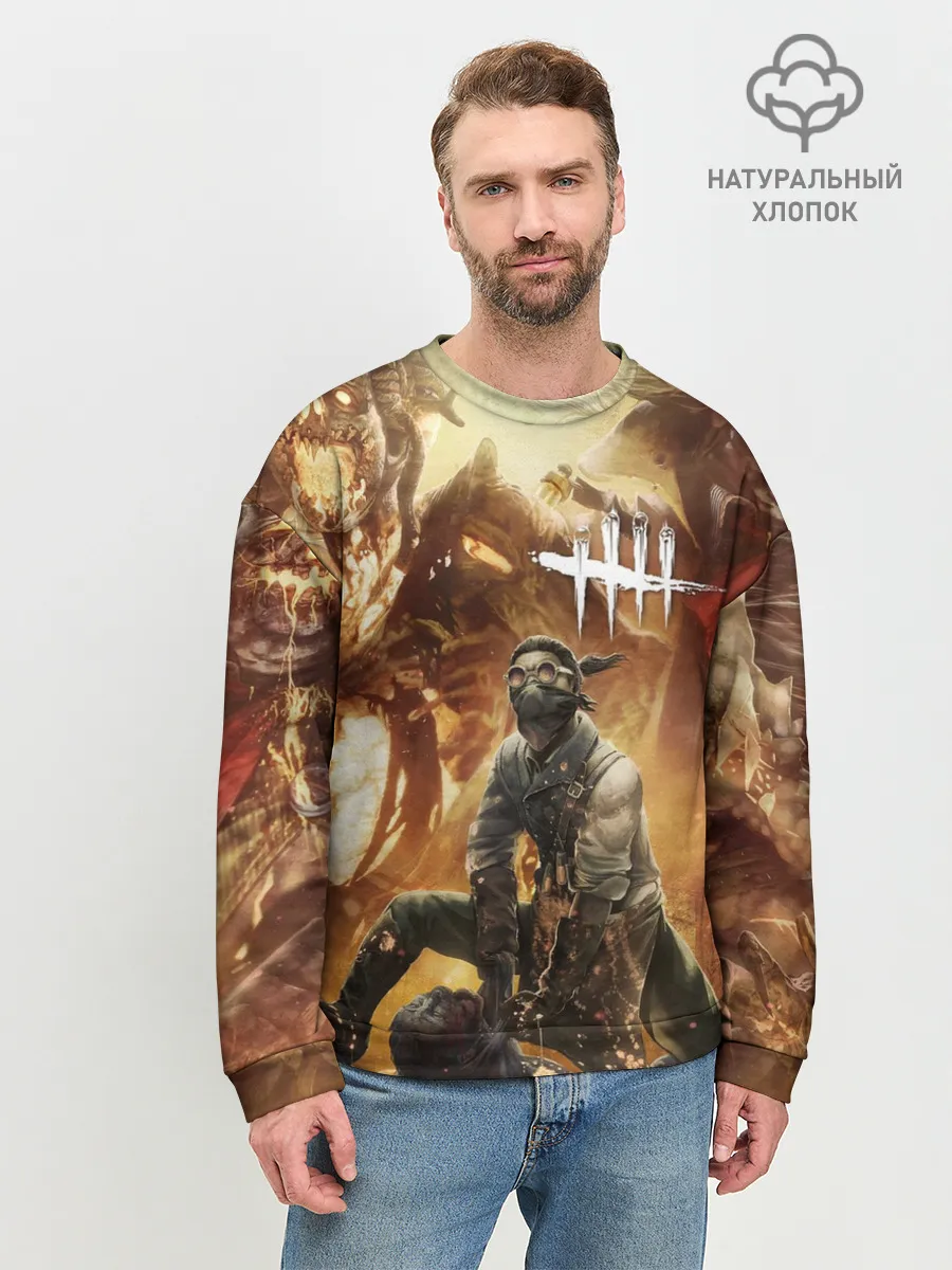 Мужской свитшот базовый / Dead by Daylight убийцы