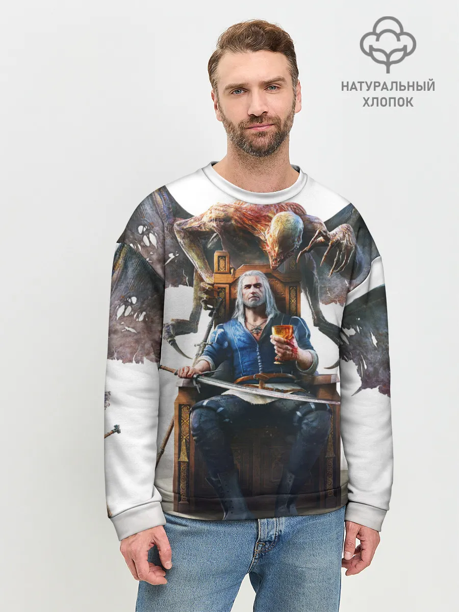 Мужской свитшот базовый / Geralt