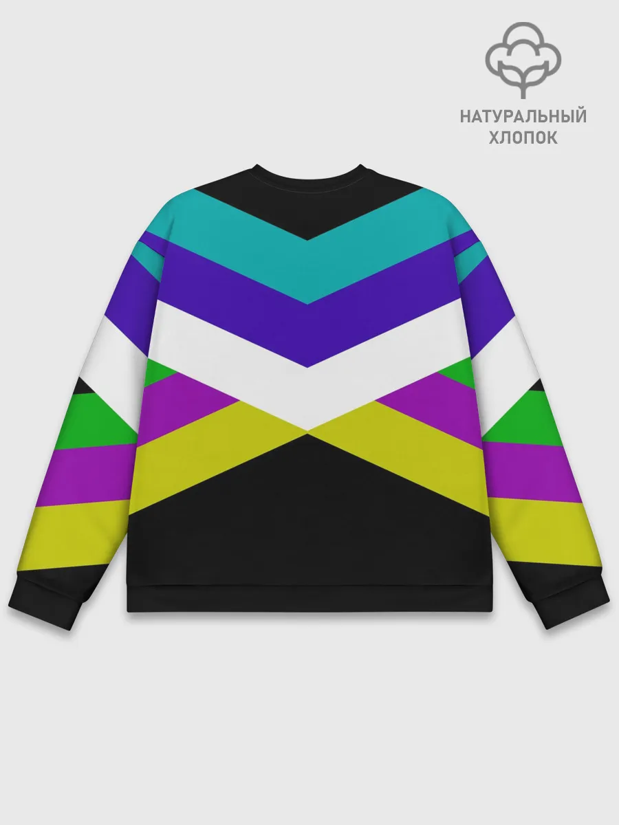 Мужской свитшот базовый / Полосы