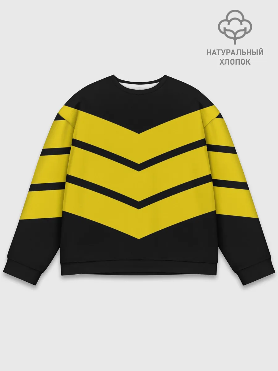Мужской свитшот базовый / Три полоски