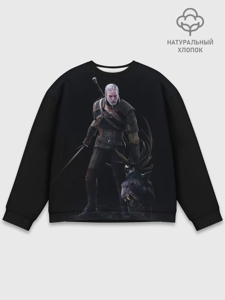 Мужской свитшот базовый / The Witcher