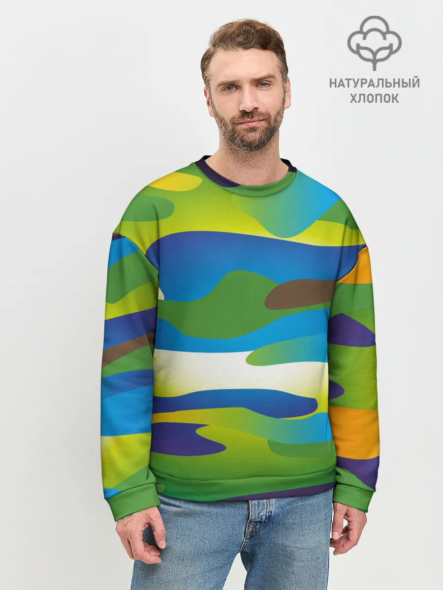 Мужской свитшот базовый / CAMOUFLAGE 2022