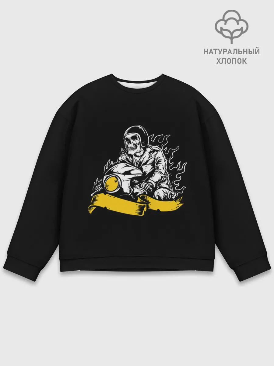 Мужской свитшот базовый / Demon of speed