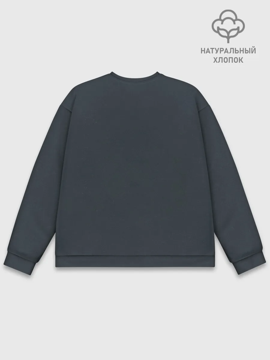 Мужской свитшот базовый / Мотосервис