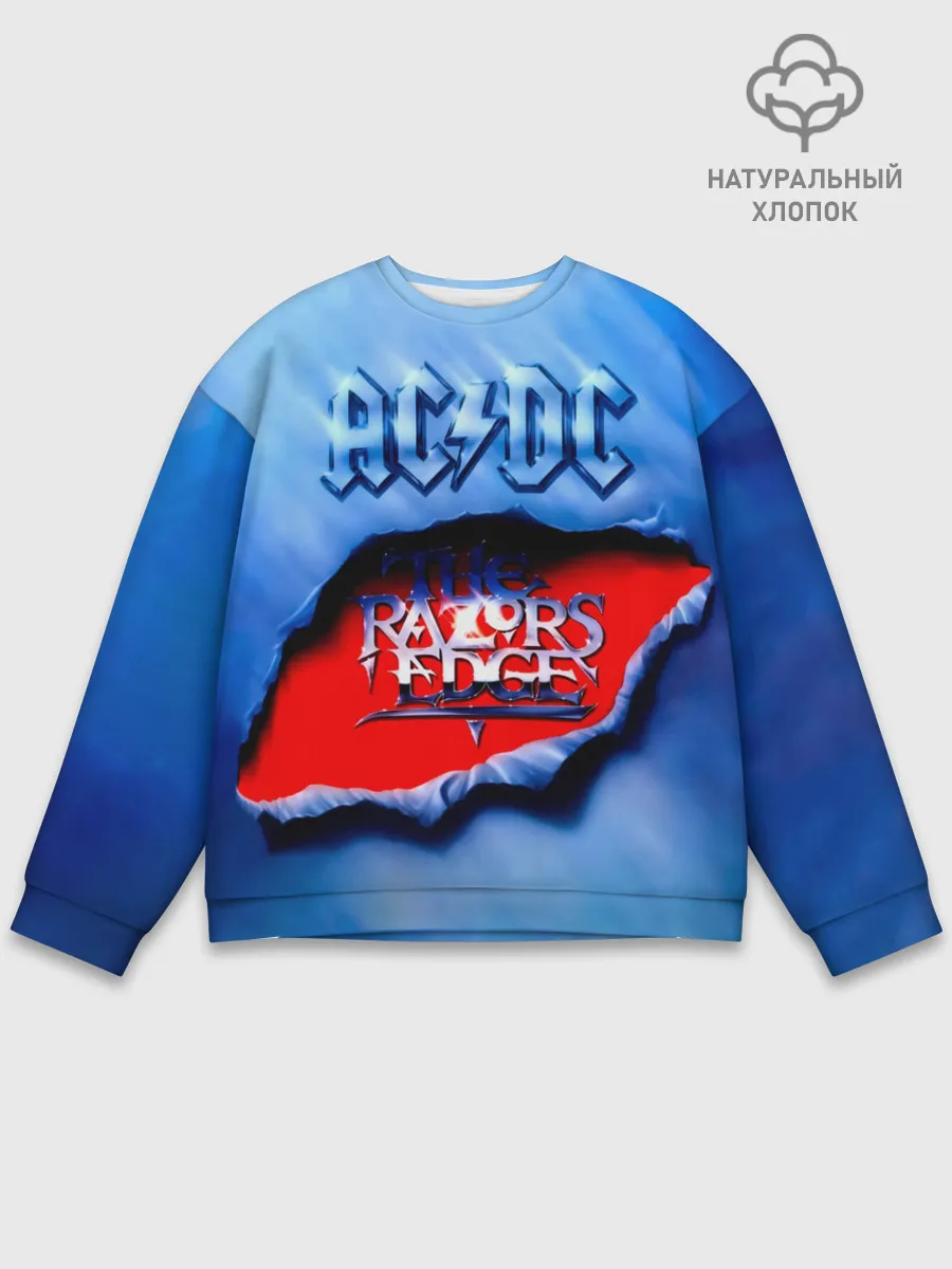 Мужской свитшот базовый / AC/DC - The Razor’s Edge