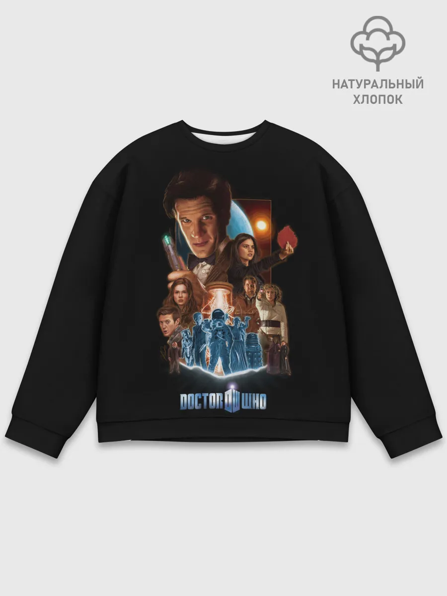 Мужской свитшот базовый / Doctor who team