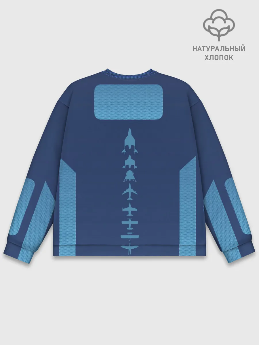 Мужской свитшот базовый / Virgin Galactic, Форма