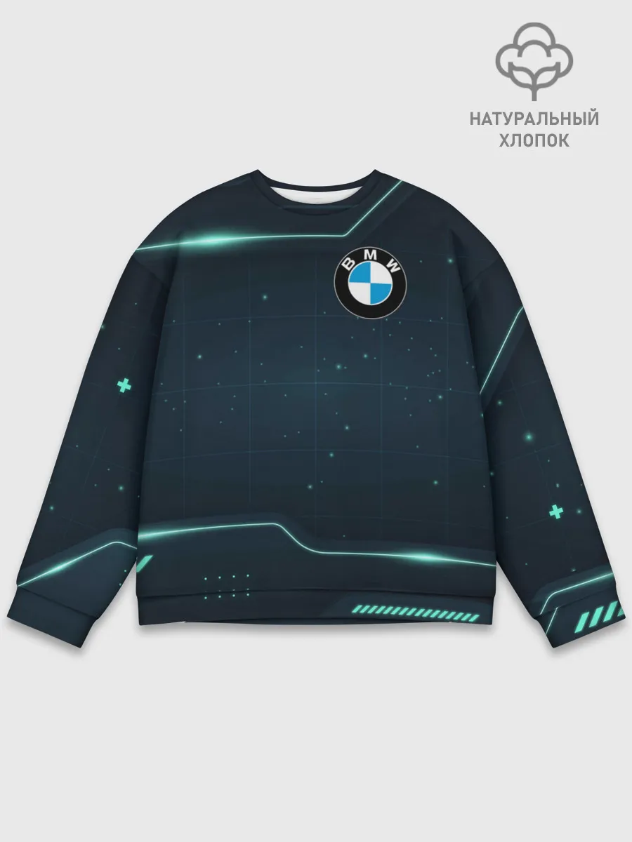 Мужской свитшот базовый / BMW / БМВ