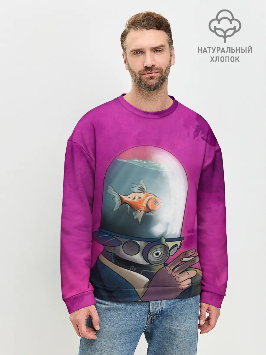 Мужской свитшот базовый / Эй Джей | Академия Амбрелла