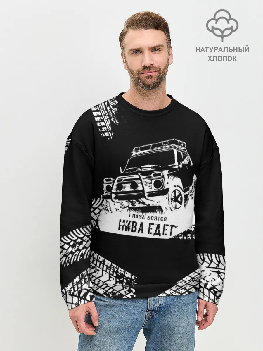 Мужской свитшот базовый / НИВА 4x4