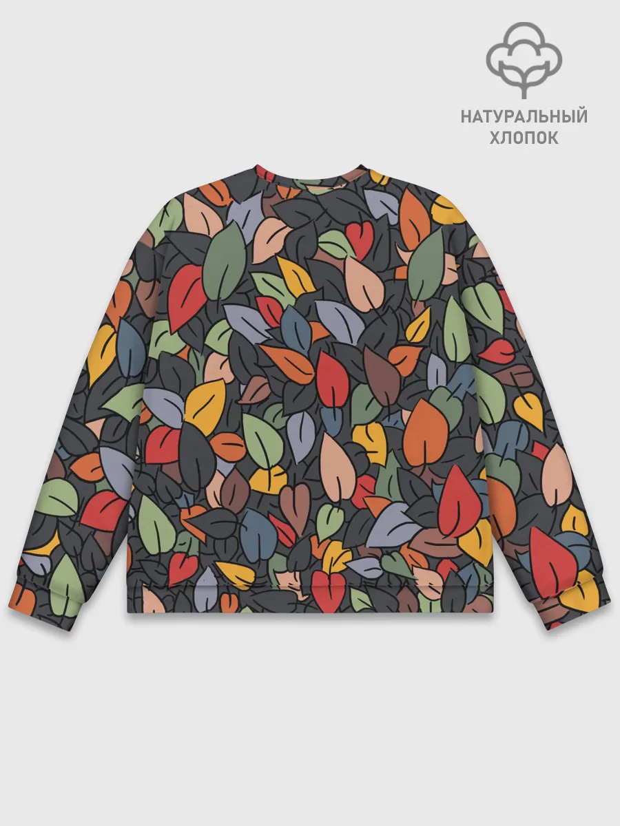 Мужской свитшот базовый / Рисованная Осень