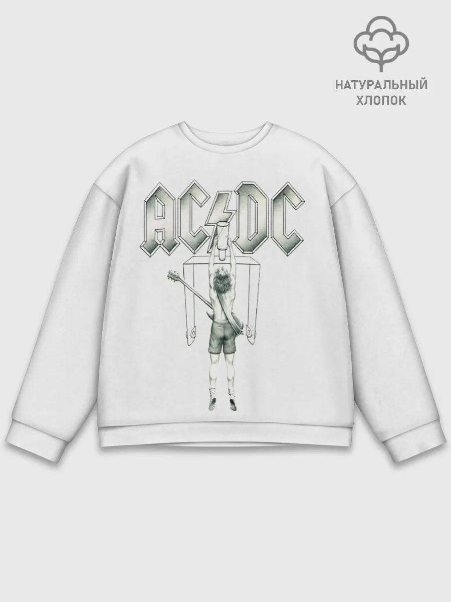 Мужской свитшот базовый / Flick of the Switch AC/DC