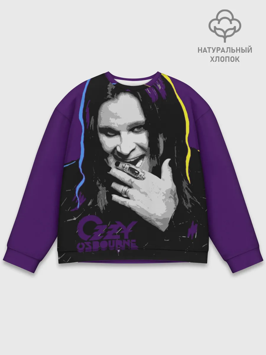 Мужской свитшот базовый / Ozzy Osbourne, Оззи Осборн