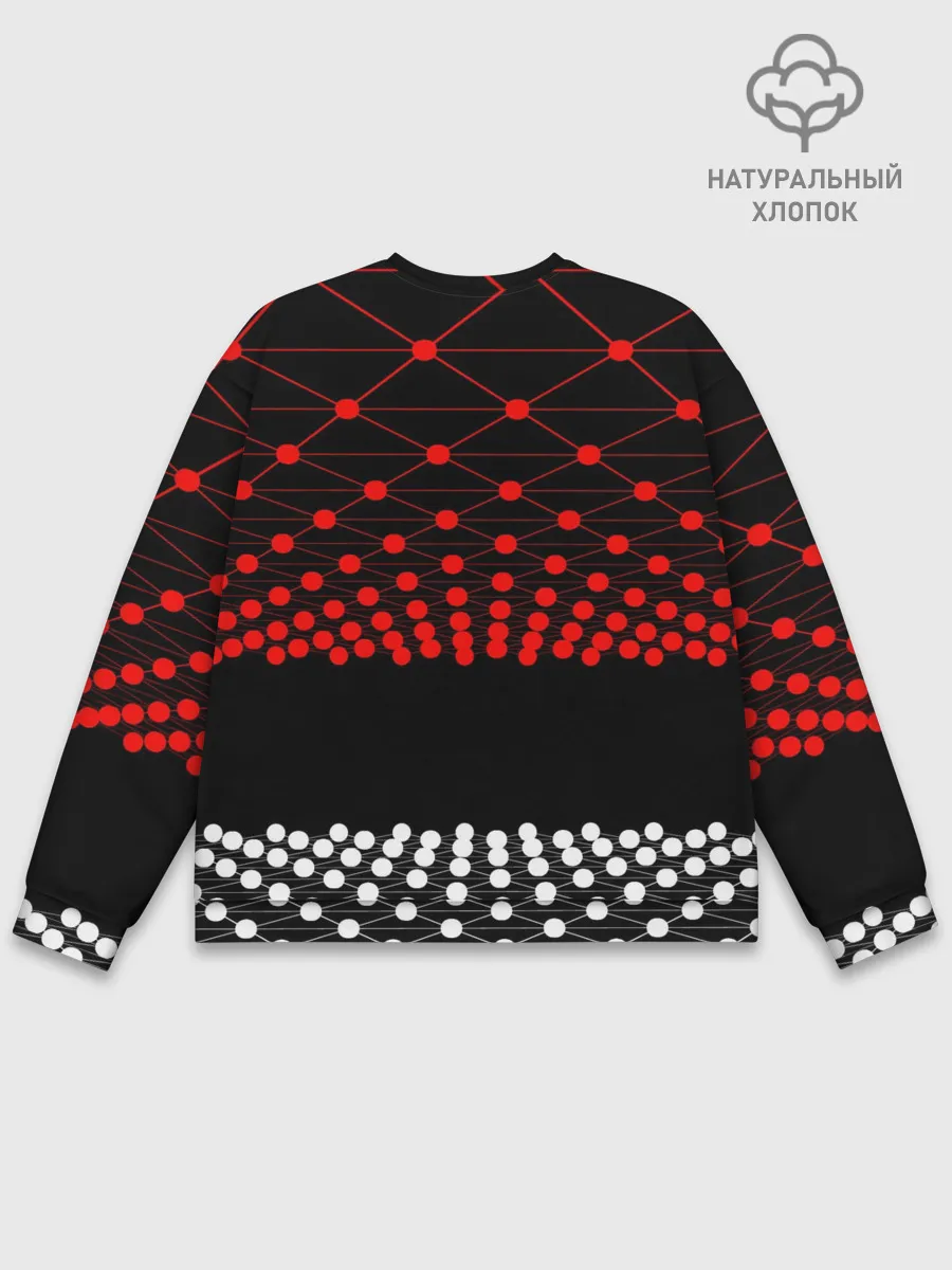 Мужской свитшот базовый / Абстракция