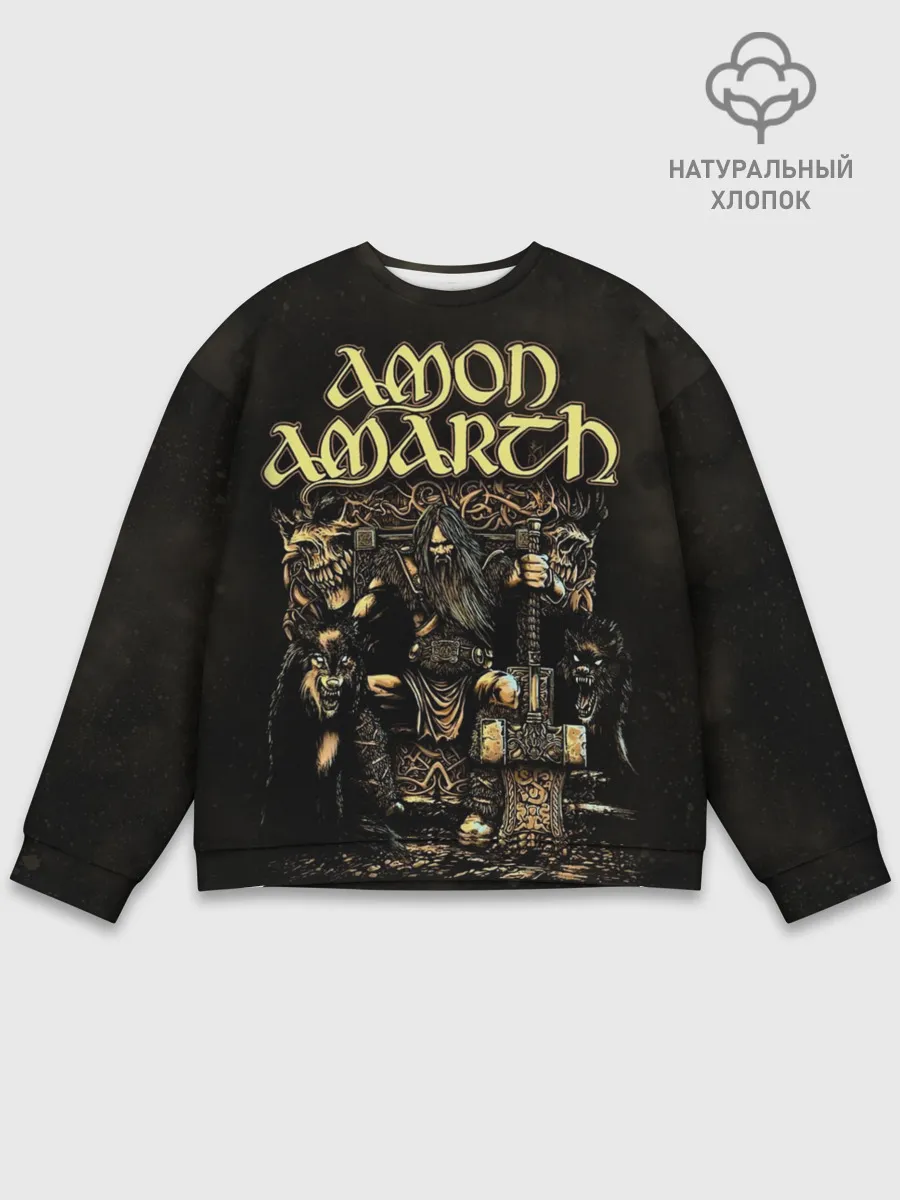 Мужской свитшот базовый / Amon Amarth