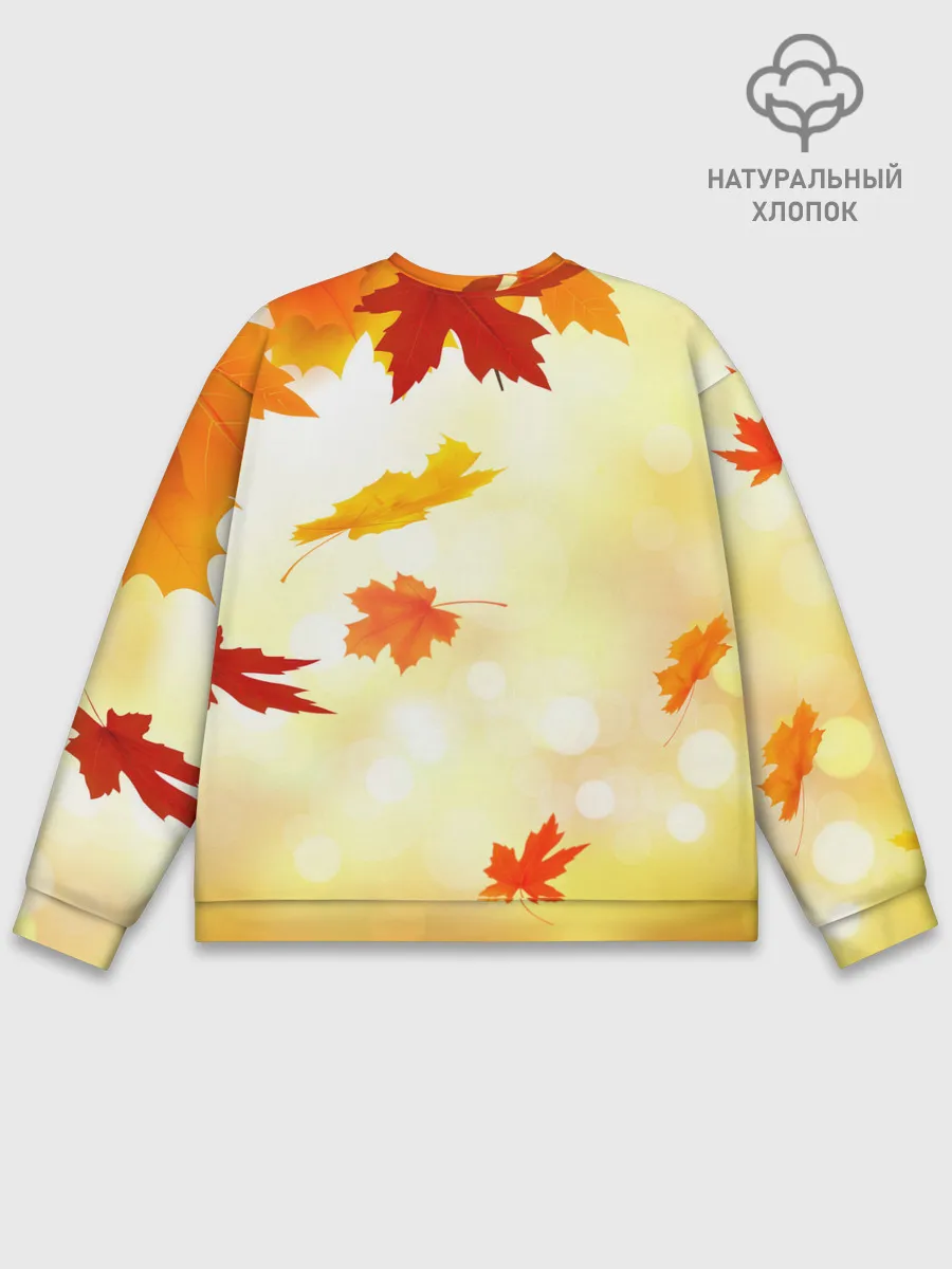 Мужской свитшот базовый / ПАДАЮЩИЙ КЛЕН | ОСЕННЯЯ