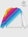 Мужской свитшот базовый / РАДУЖНЫЕ ПОЛОСЫ | RAINBOW