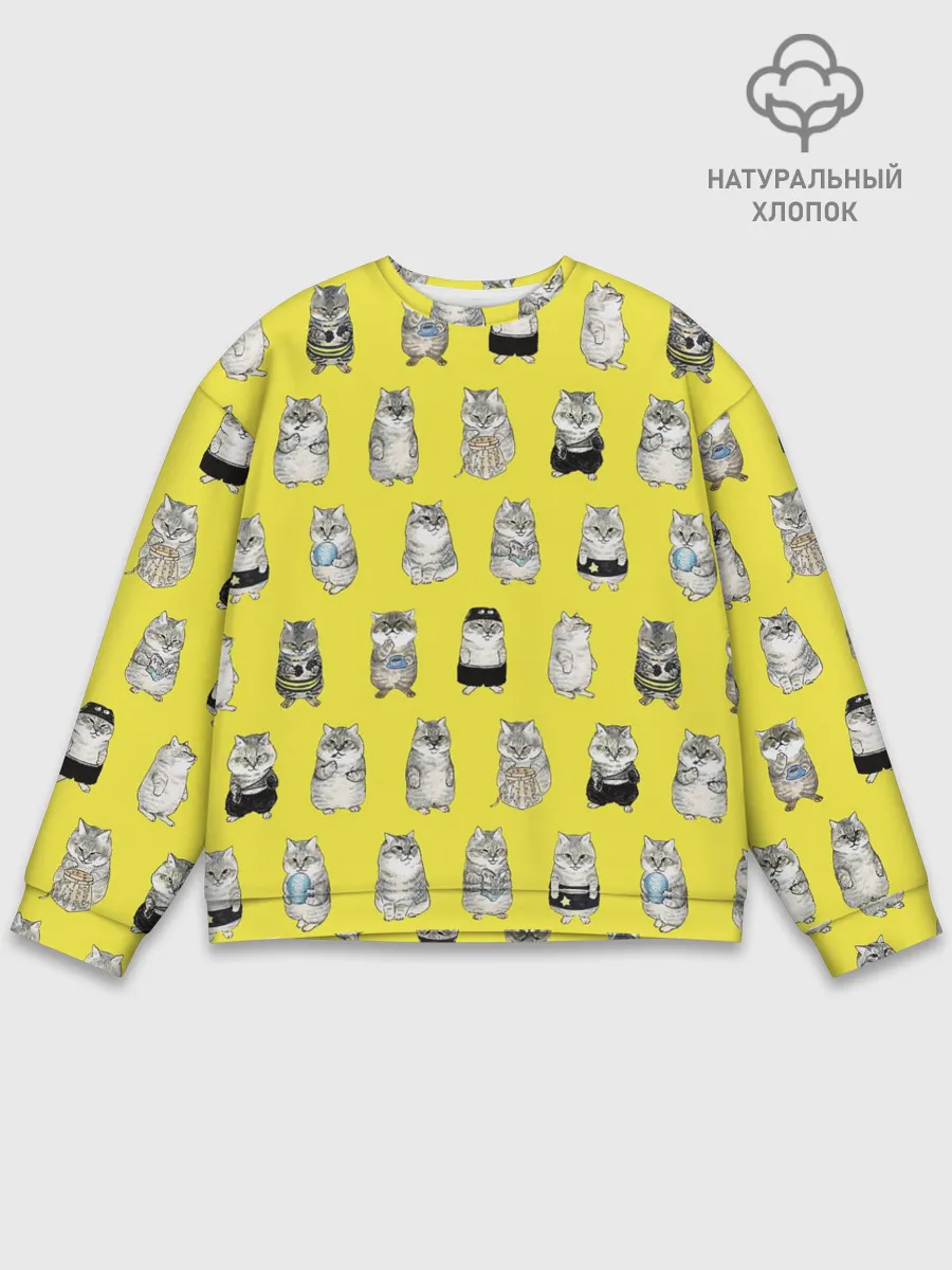 Мужской свитшот базовый / Я, Цусима