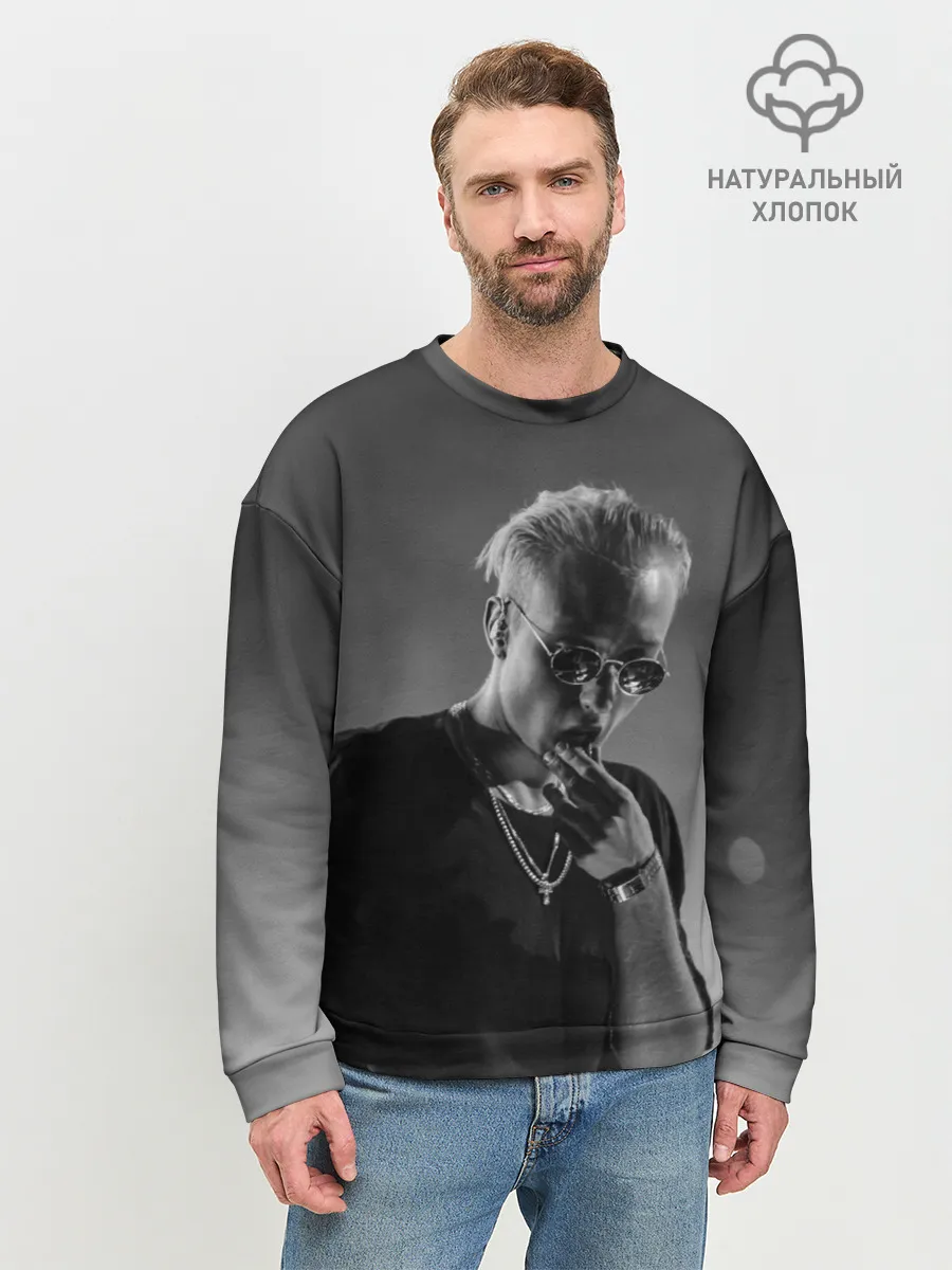 Мужской свитшот базовый / T-Fest на концерте