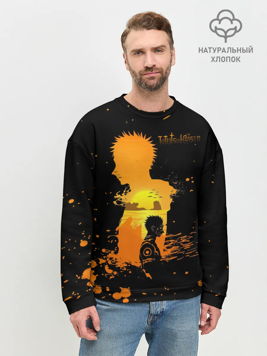 Мужской свитшот базовый / Рёмен Сукуна Магическая битва