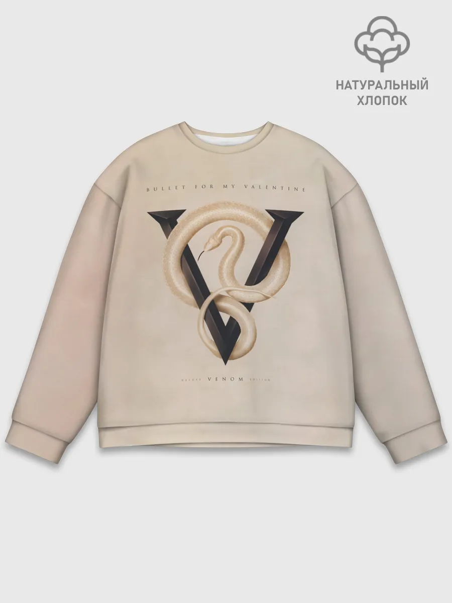 Мужской свитшот базовый / Venom - Bullet For My Valentine
