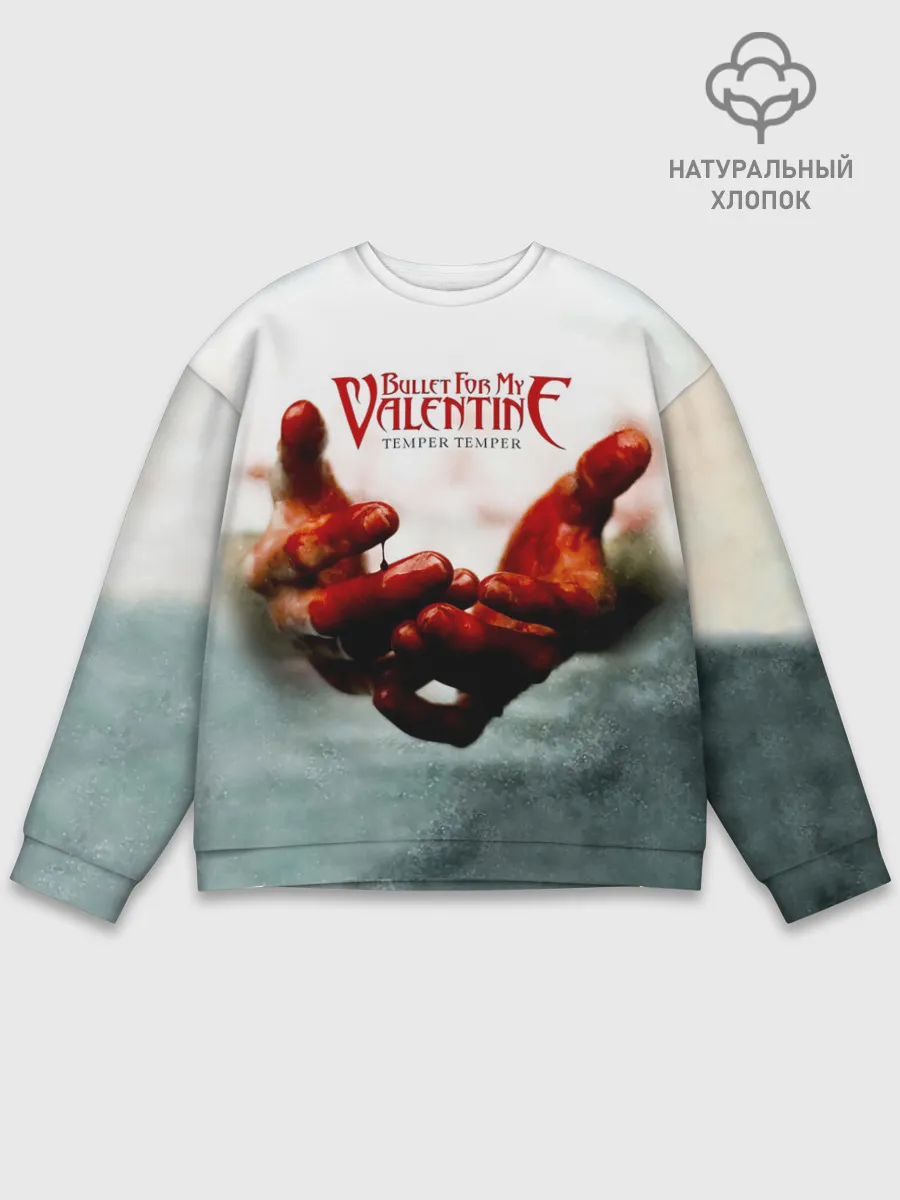 Мужской свитшот базовый / Temper Temper - Bullet For My Valentine