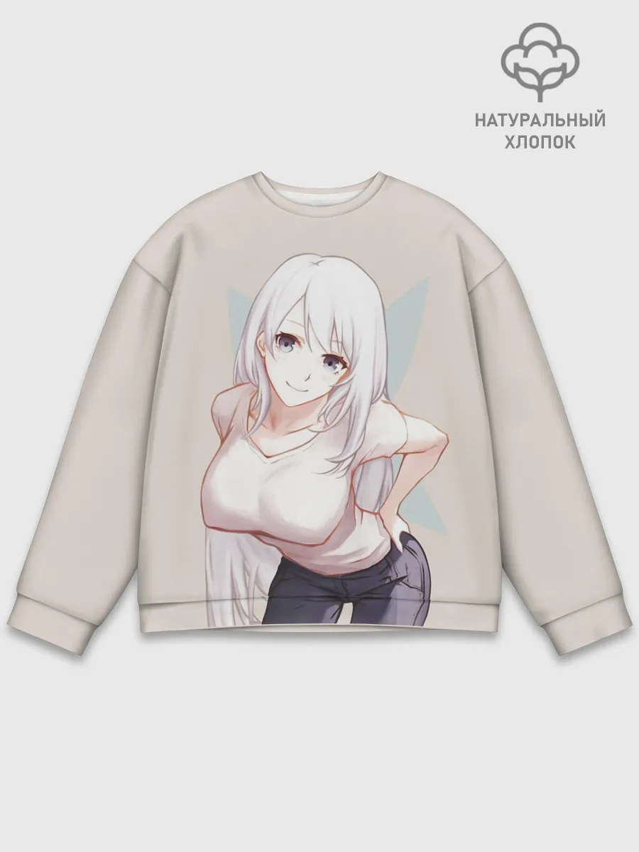 Мужской свитшот базовый / Reona Kisaragi