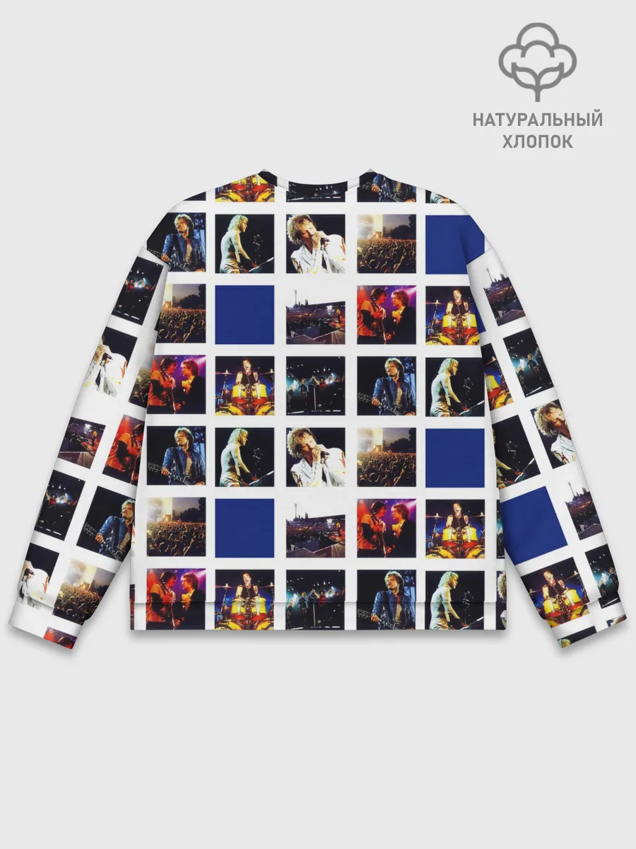 Мужской свитшот базовый / The Crush Tour - Bon Jovi