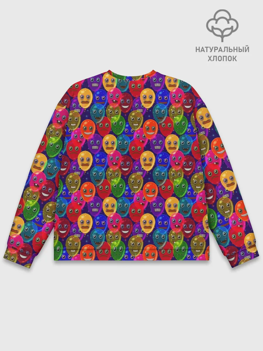 Мужской свитшот базовый / Шарики