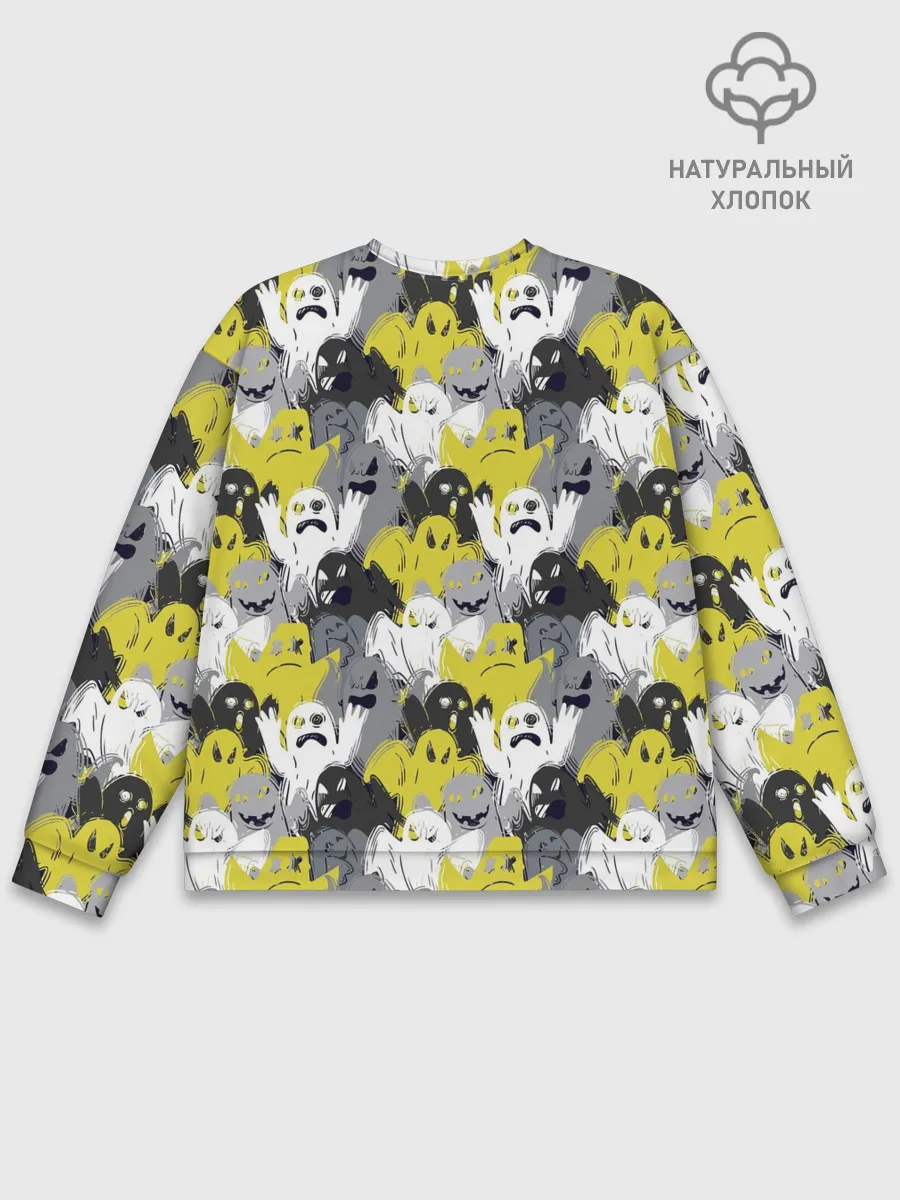 Мужской свитшот базовый / Привидения