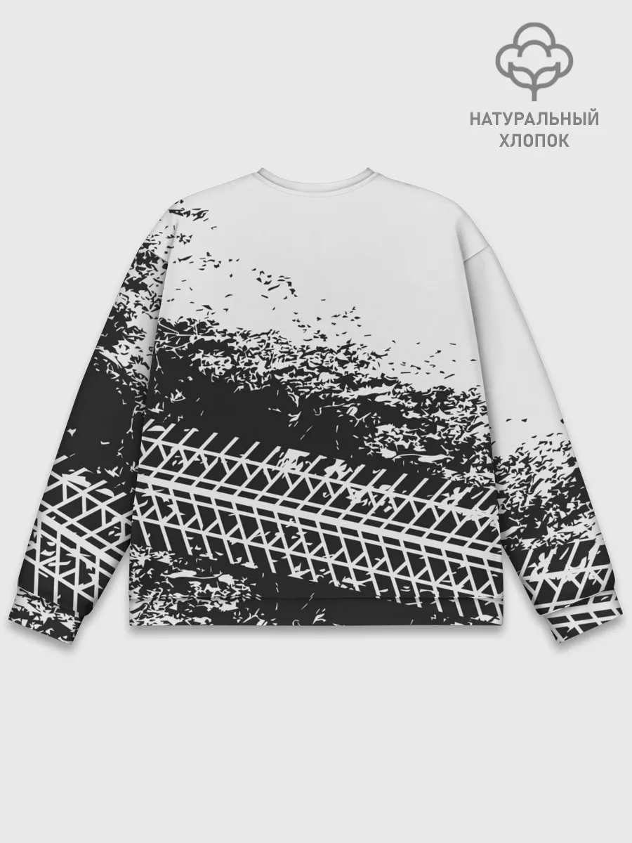 Мужской свитшот базовый / СЛЕД БМВ | BMW