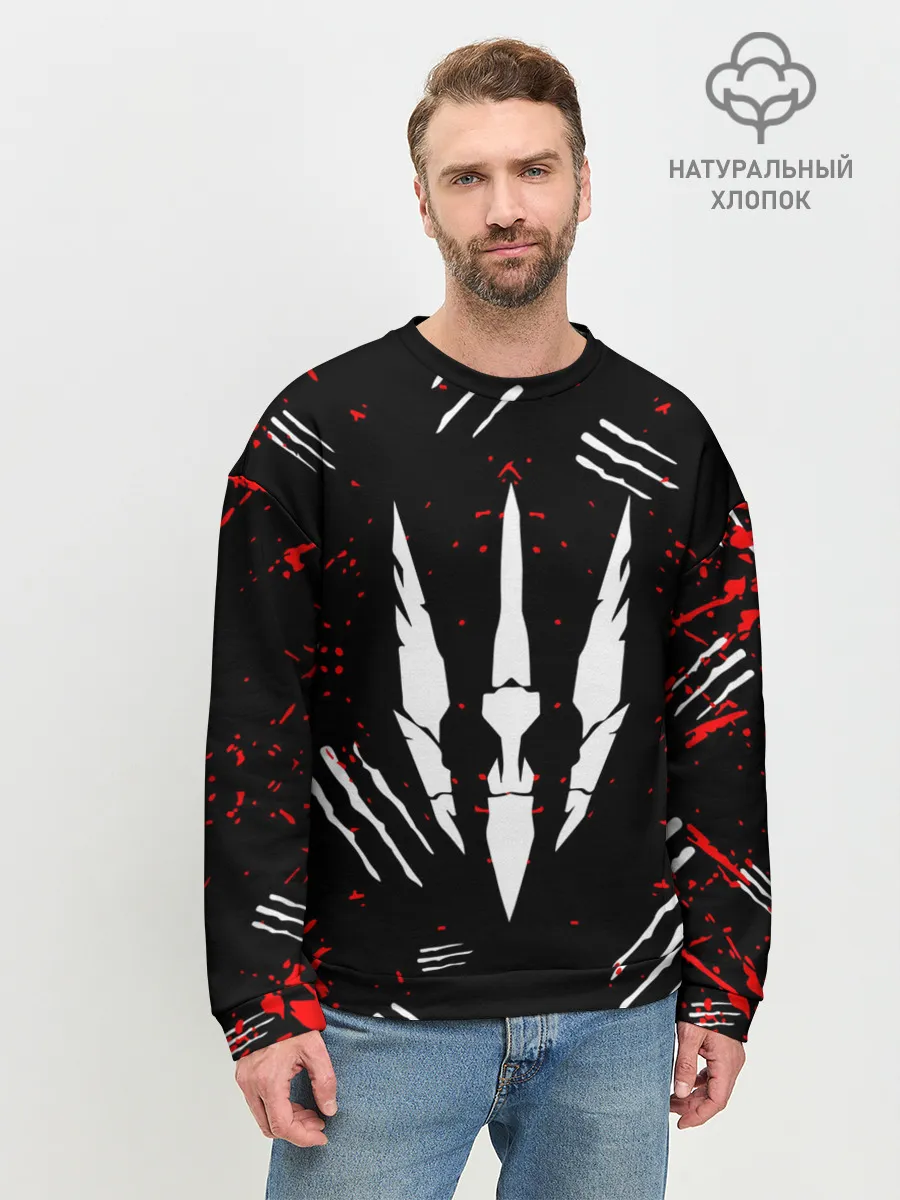 Мужской свитшот базовый / The Witcher 2 : Убийцы королей