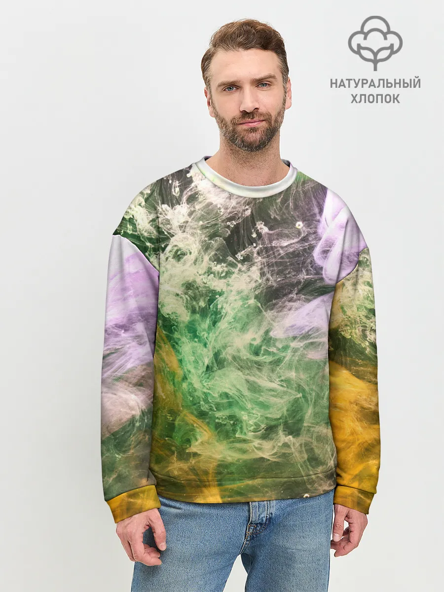 Мужской свитшот базовый / ДЫМ | SMOKE