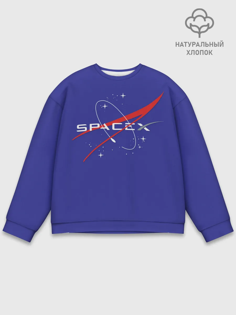 Мужской свитшот базовый / Space X