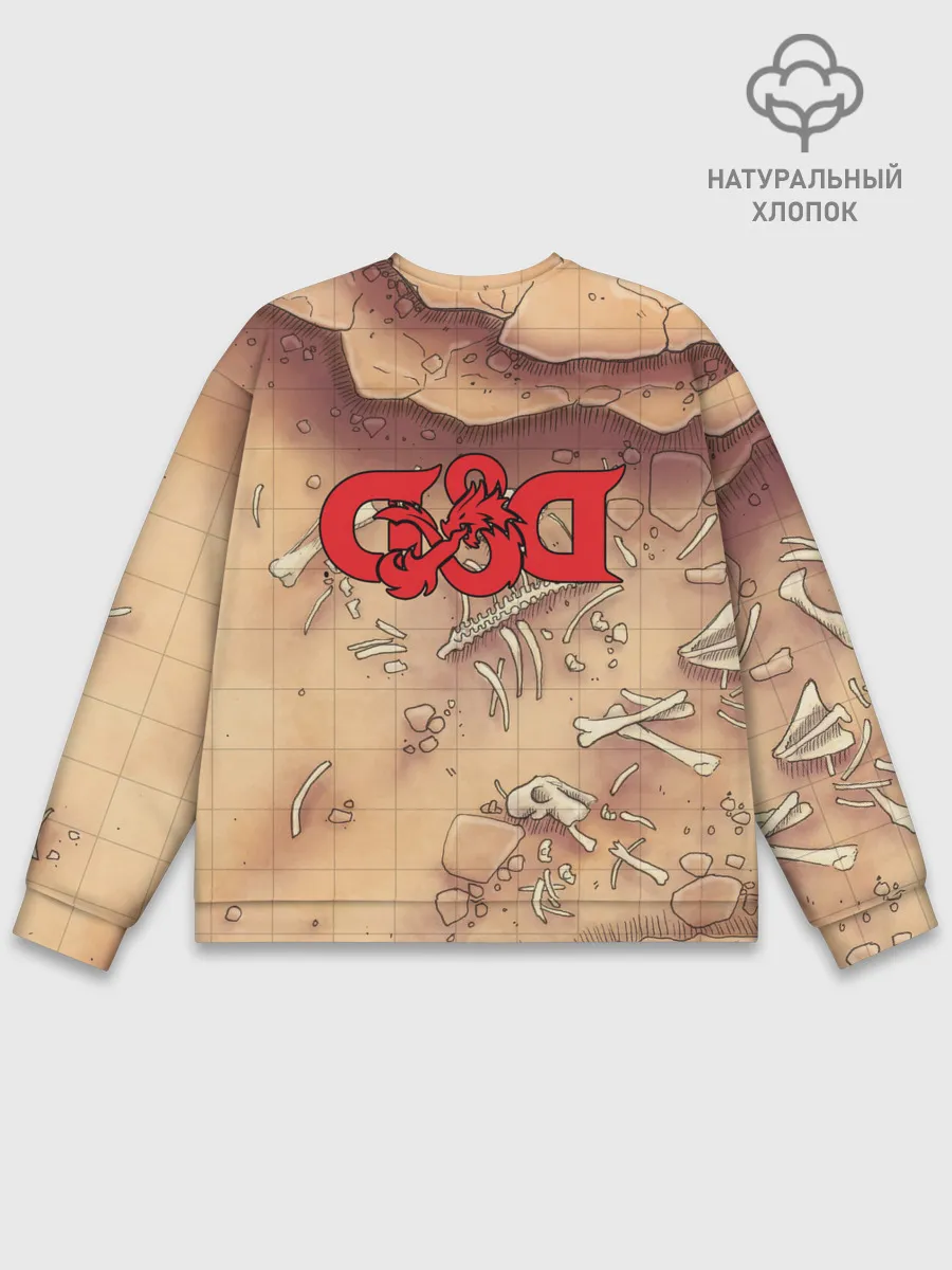 Мужской свитшот базовый / Dungeons and Dragons | D&D