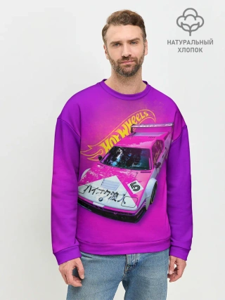 Мужской свитшот базовый / Hot Wheels. Хот Вилс