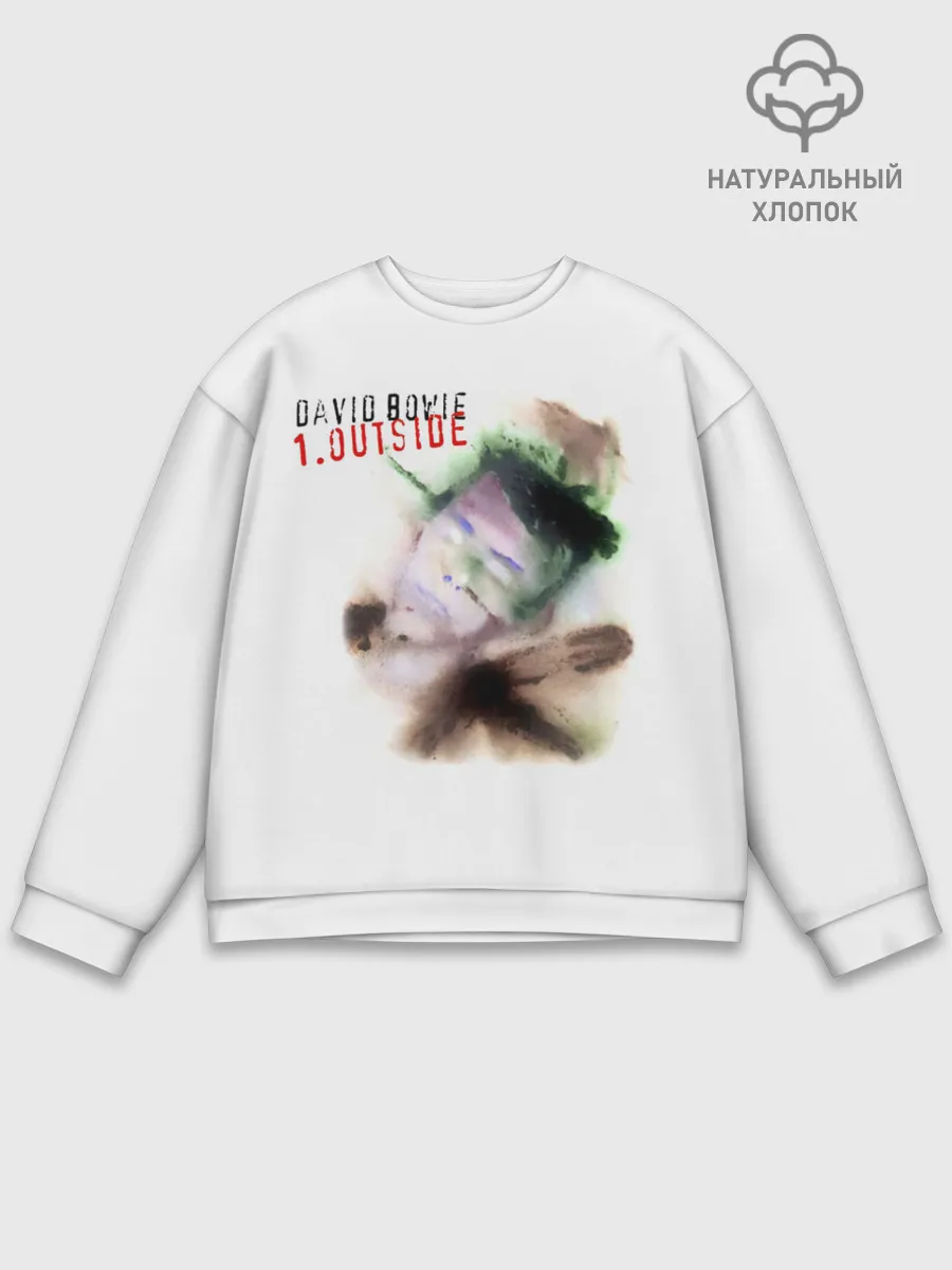 Мужской свитшот базовый / Outside - David Bowie