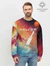 Мужской свитшот базовый / Space X
