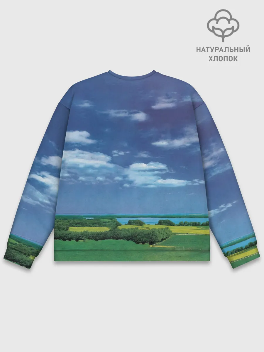 Мужской свитшот базовый / Earthling - David Bowie