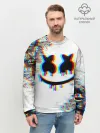 Мужской свитшот базовый / MARSHMELLOW GLITCH