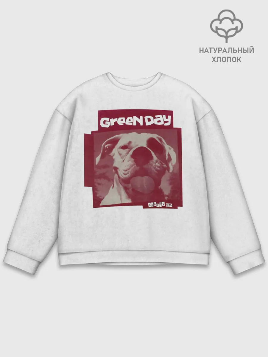 Мужской свитшот базовый / Slappy - Green Day