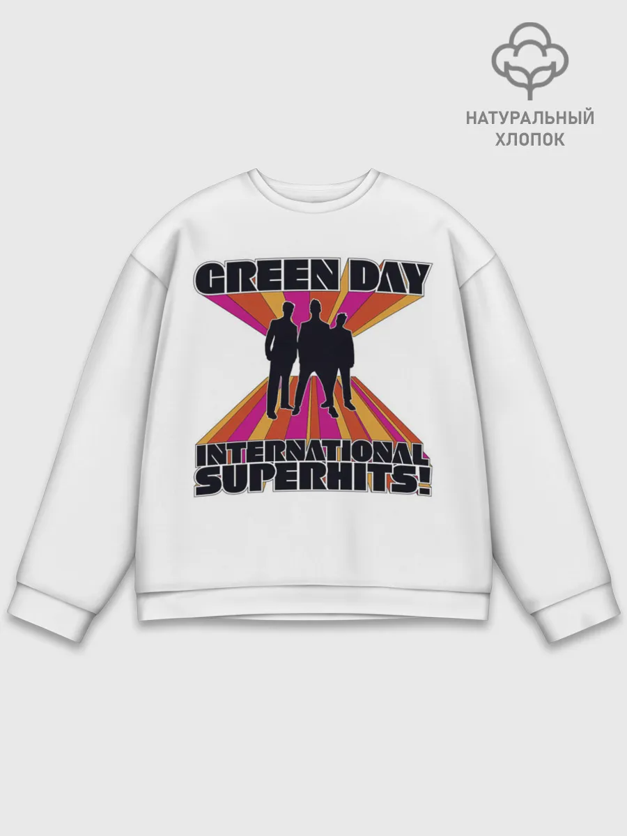 Мужской свитшот базовый / International Superhits! Green Day