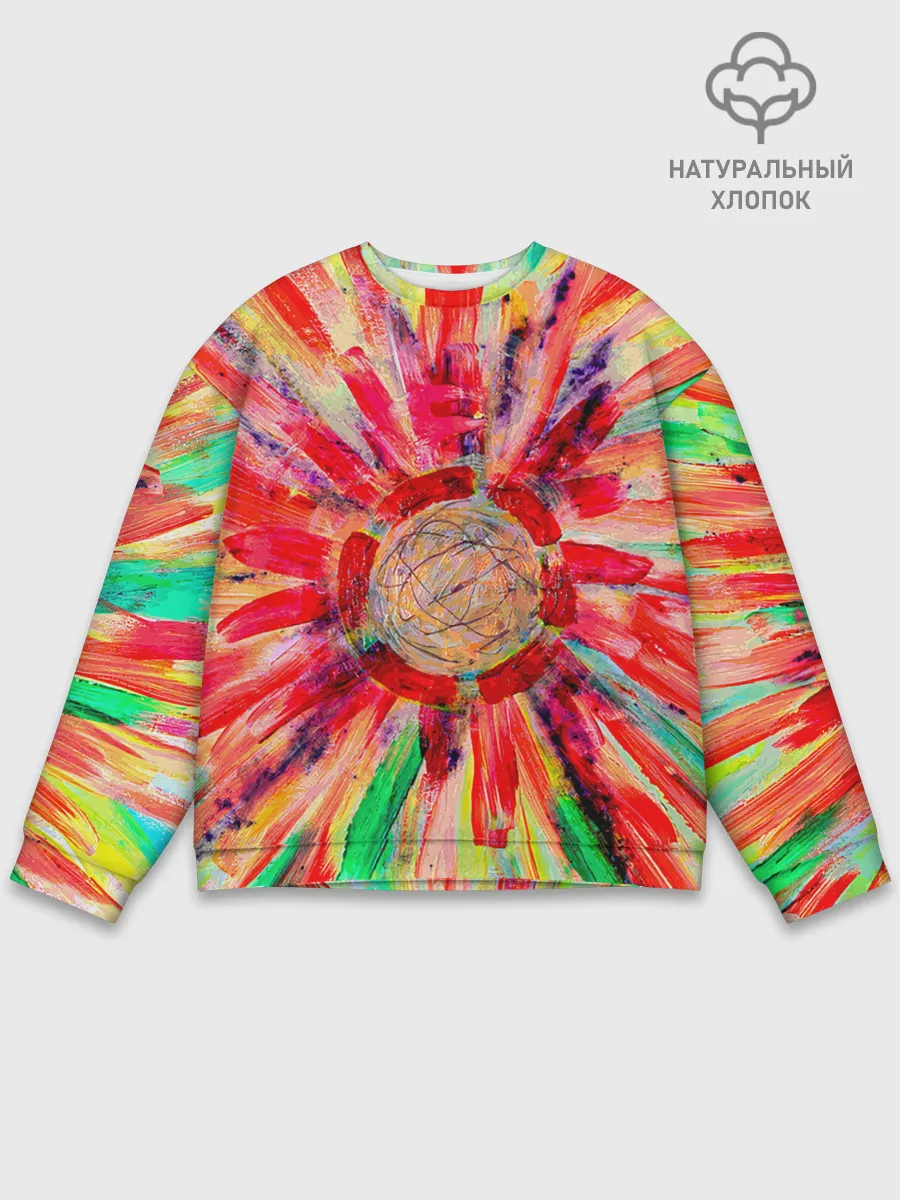 Мужской свитшот базовый / Освобождение от 3D