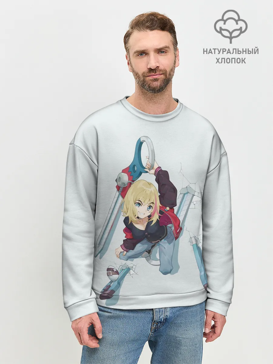 Мужской свитшот базовый / Рика Каваи