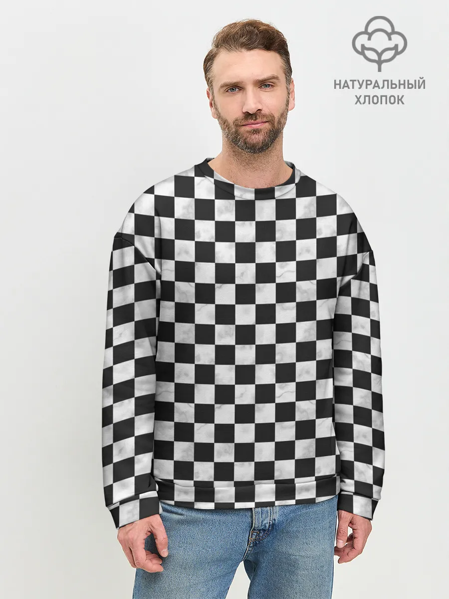 Мужской свитшот базовый / Шахматист