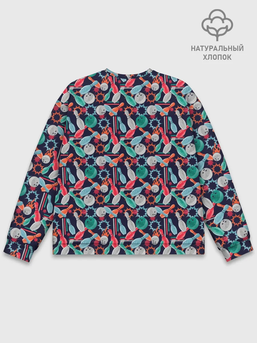 Мужской свитшот базовый / Боулинг