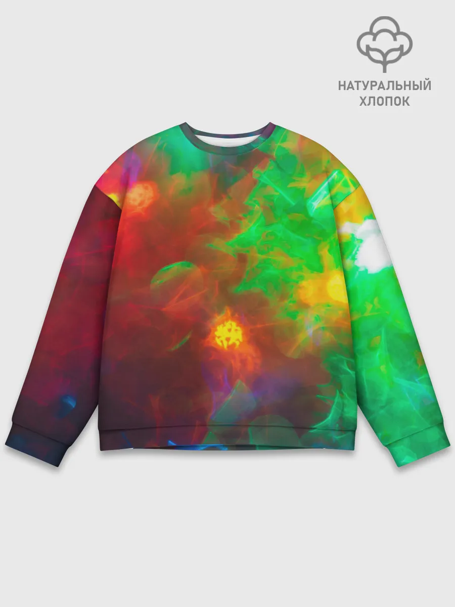 Мужской свитшот базовый / Искра жизни