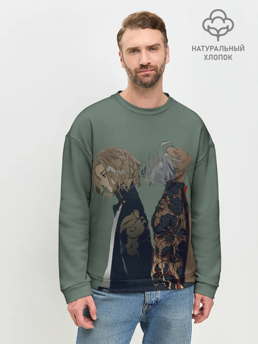 Мужской свитшот базовый / Токийские мстители Майки