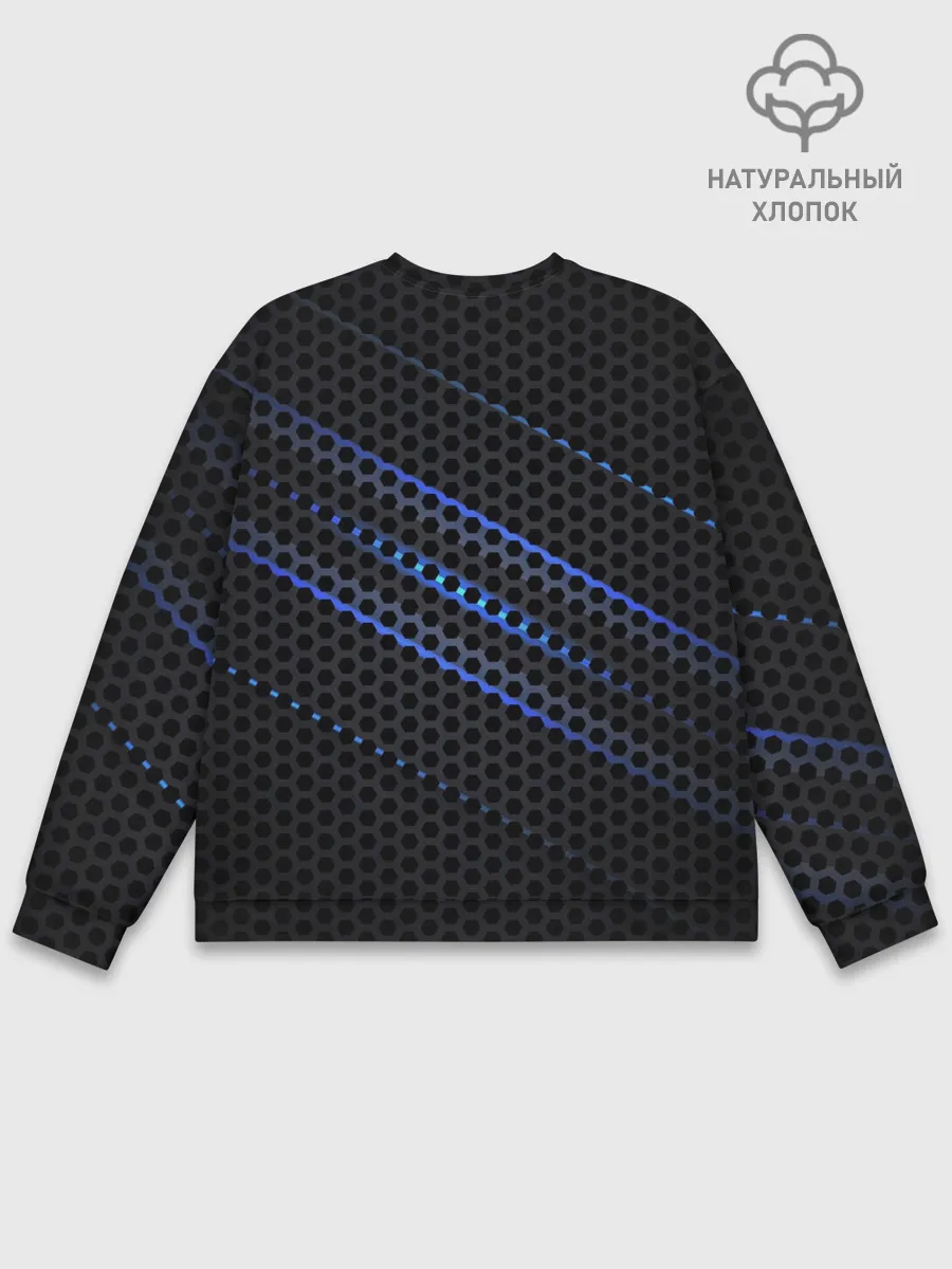 Мужской свитшот базовый / MERCEDES LOGO NEON