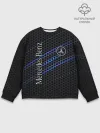 Мужской свитшот базовый / MERCEDES LOGO NEON